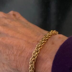 Charter Club gold toned bracelet, adjustable